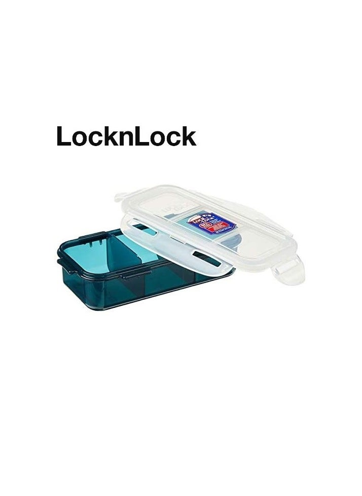 LocknLock 2PC Insulated Lunch Bag Set - Grey, Airtight and BPA-Free Containers