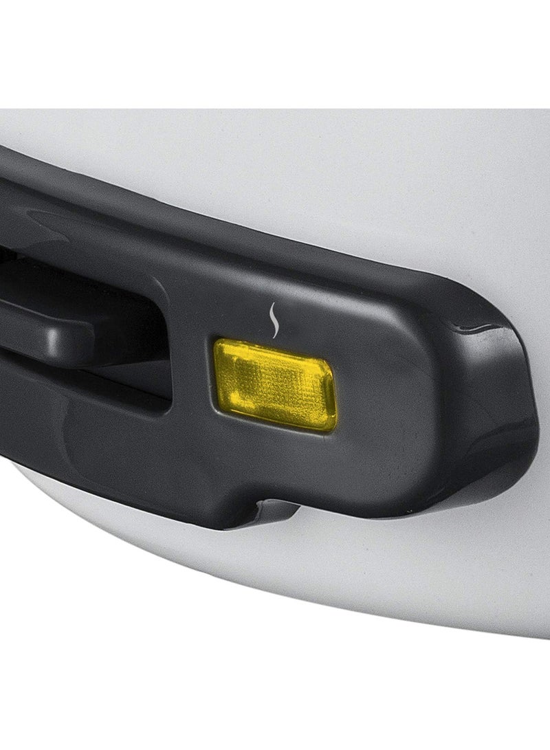 Large Rice Cooker And Steamer, 2 Litres Capacity, Versatile Cooking for Spanish Paella, Quinoa, Keep Warm Function, Family-Sized, Non-Stick Bowl, Glass Lid 2 L 500 W 27040GCC White/Black/Clear