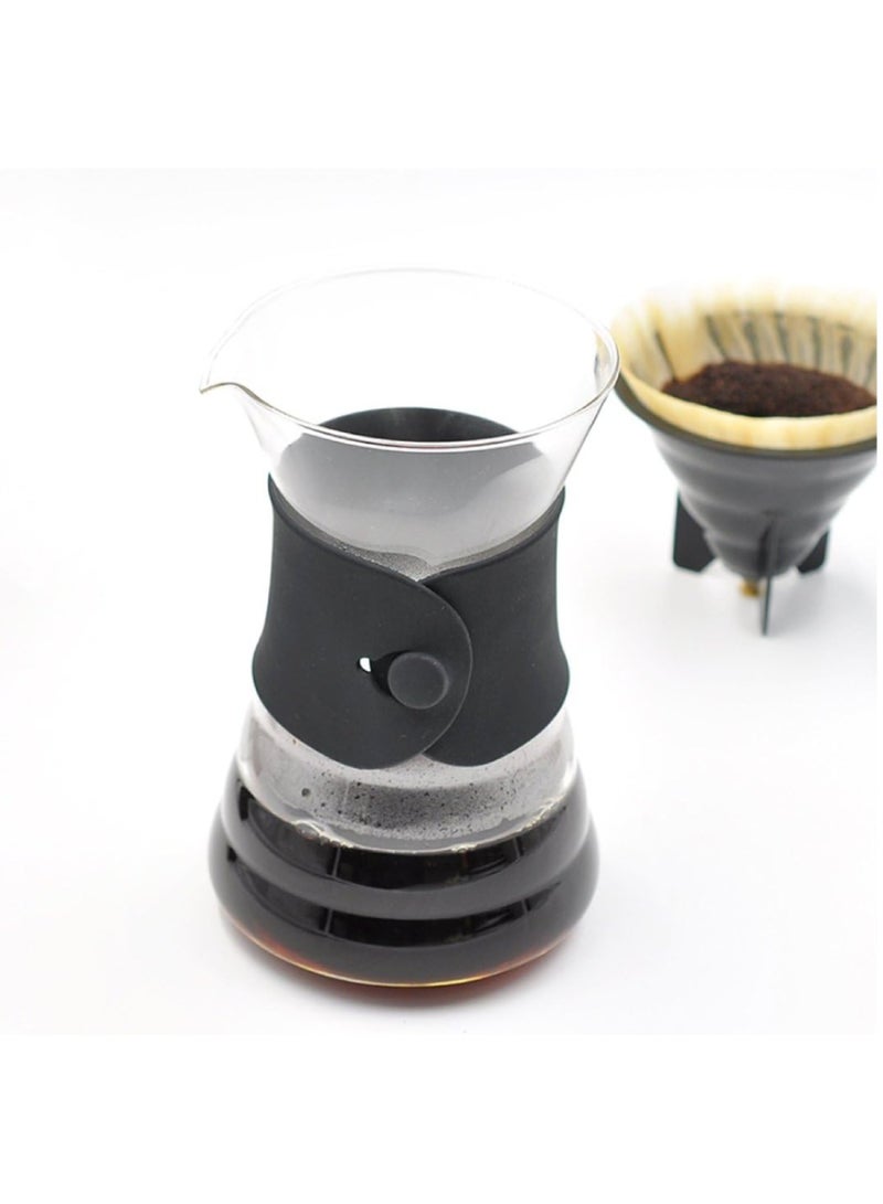 V60 Coffee Drip Decanter 700ml, Black