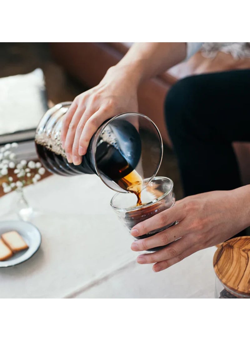 V60 Coffee Drip Decanter 700ml, Black