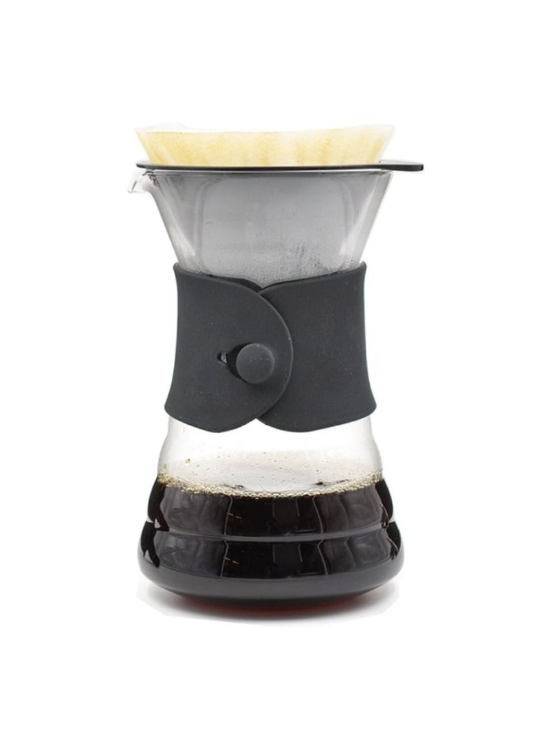 V60 Coffee Drip Decanter 700ml, Black
