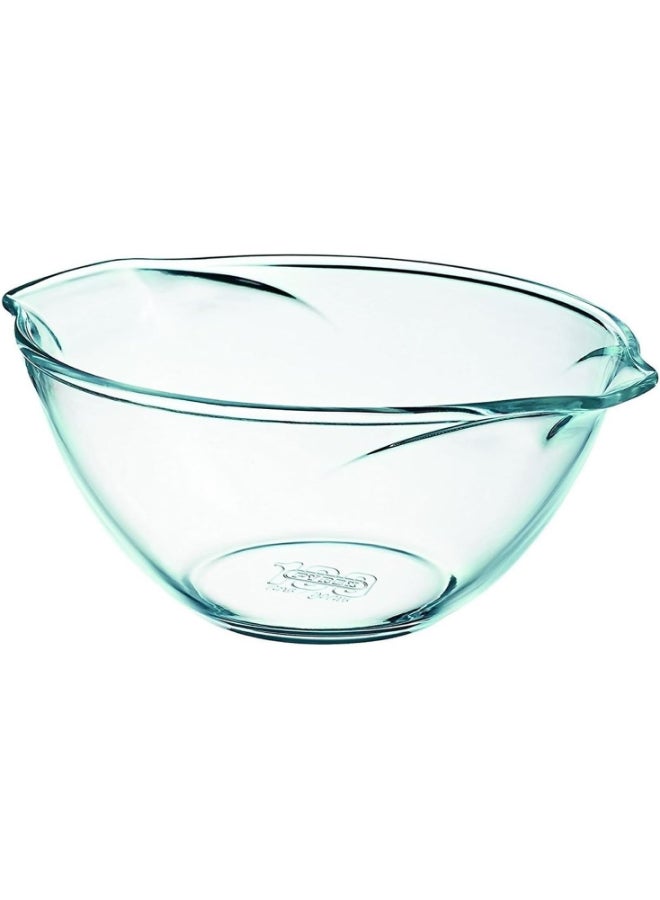 Vintage Mixing Bowl Clear 28cm