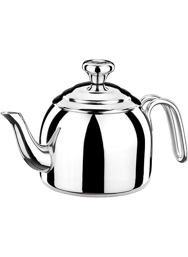 Droppa Tea Pot Silver 1.1Liters