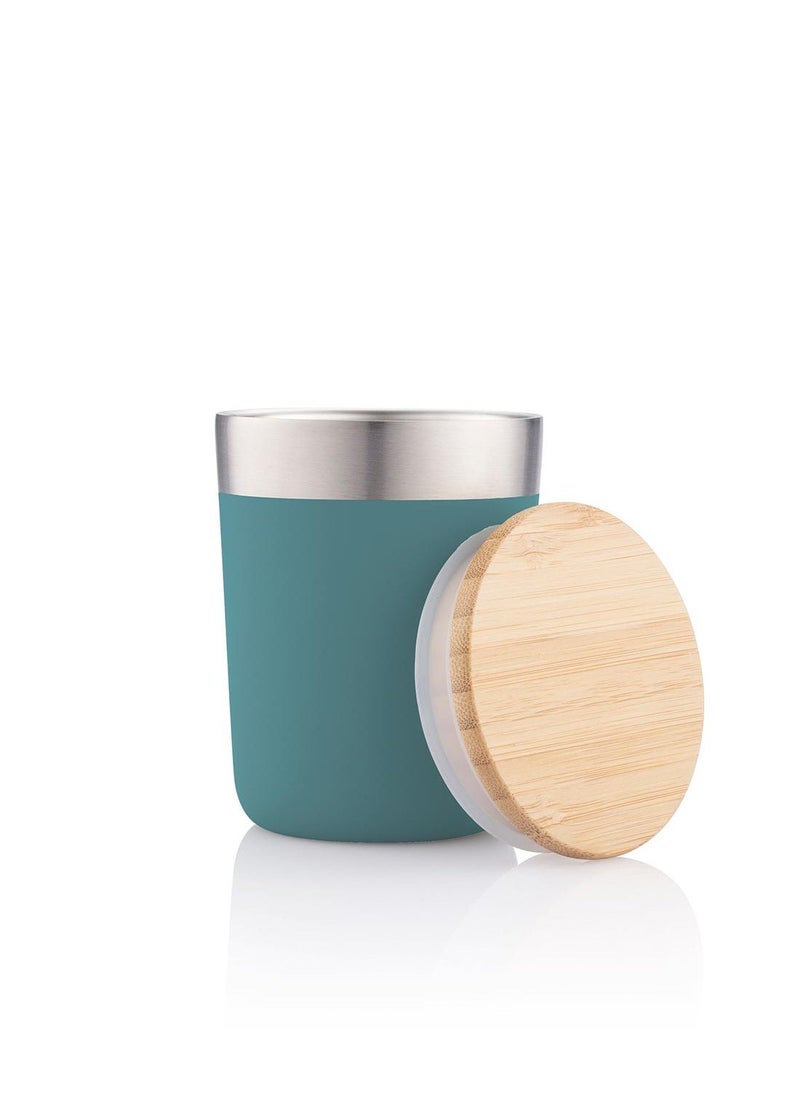 LAREN - CHANGE Collection Insulated Mug - Aqua Green