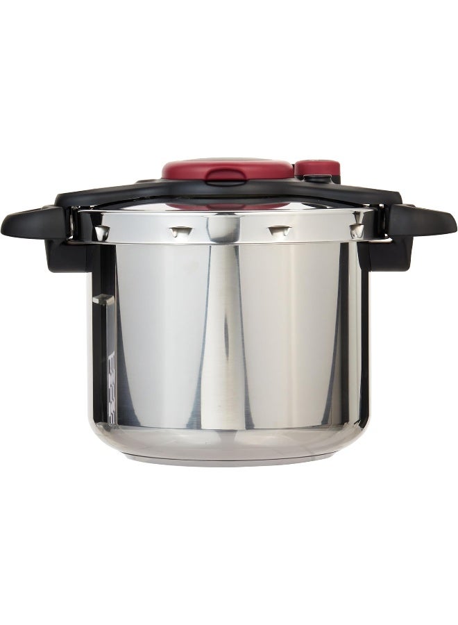 5-Security System Clipso Minut Easy Pressure Cooker With Clipso Lid, Dishwasher Safe 9.0Liters