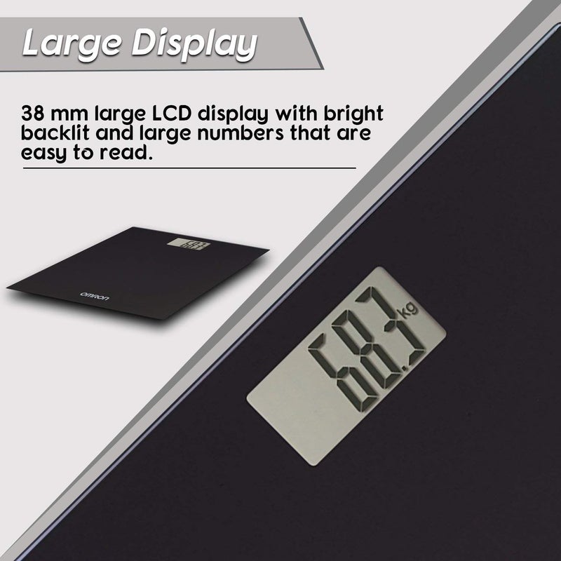 Digital Body Weight Scale Black