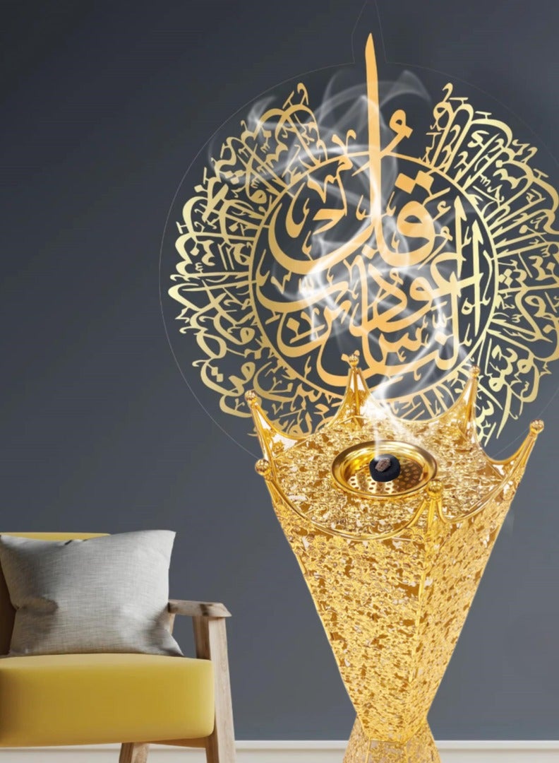 Large Oud Burner Charcoal Incense Holder for Big Halls Big Houses and Mosque