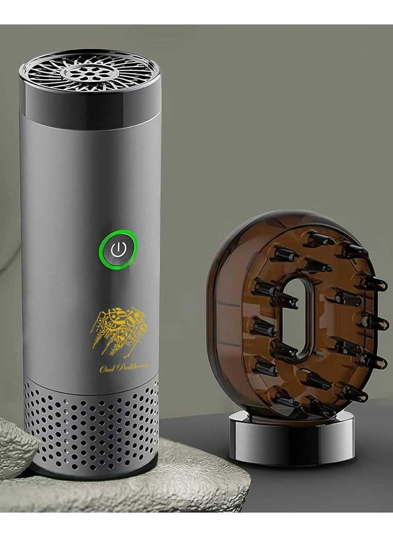 New USB Rechargeable Incense Burner Comb Design Electric Bakhoor Evaporator for Fragrance