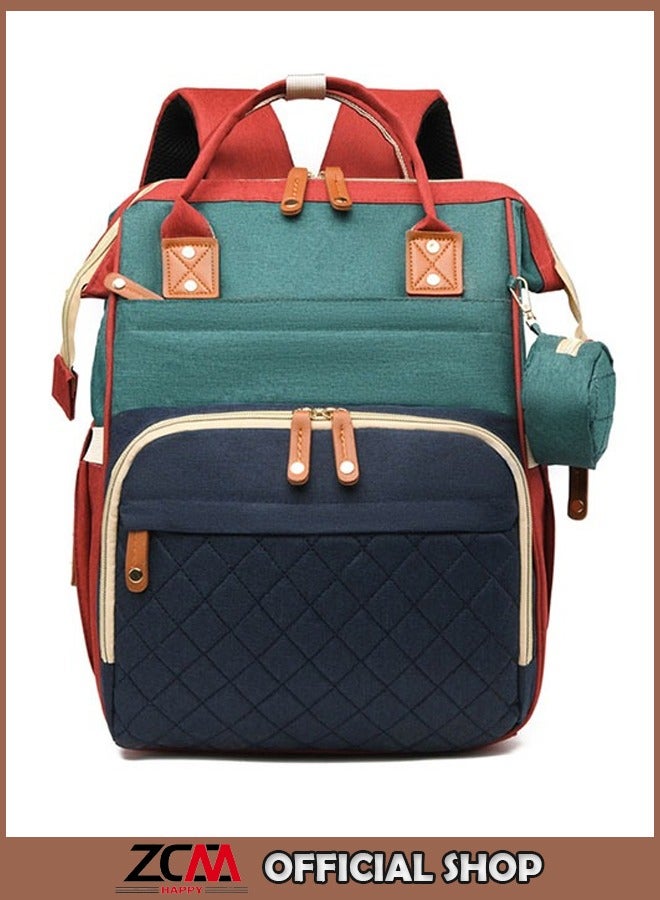 Diaper Bag Backpack, Multifunction Travel Back Pack Maternity Baby Changing Bags, Large Capacity, Waterproof and Stylish