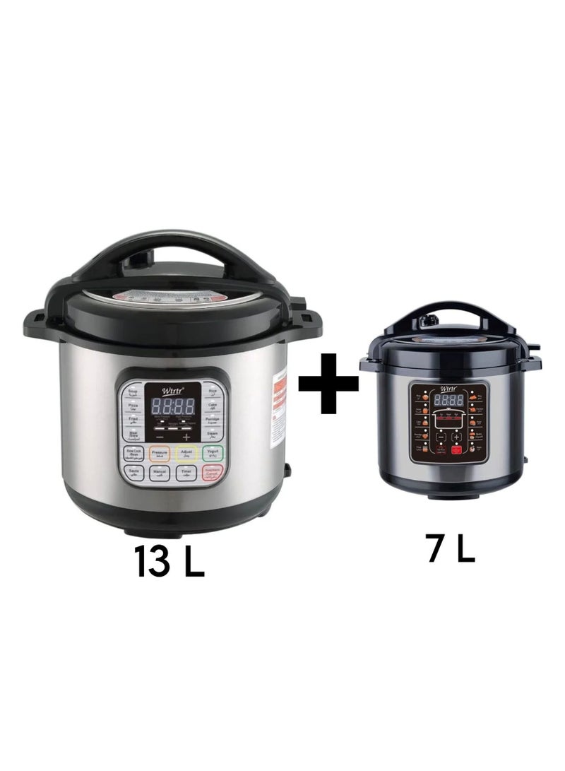 13L And 7L Multifunctional Stainless Steel Electric Pressure Cooker