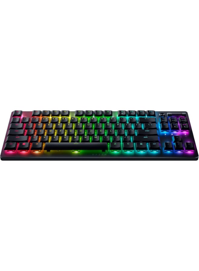 Razer DeathStalker V2 Pro TKL Wireless Gaming Keyboard, Low-Profile Optical Switches, Linear Red, HyperSpeed Wireless, 50H Battery, Ultra-Durable Coated Keycaps, Chroma RGB - Black