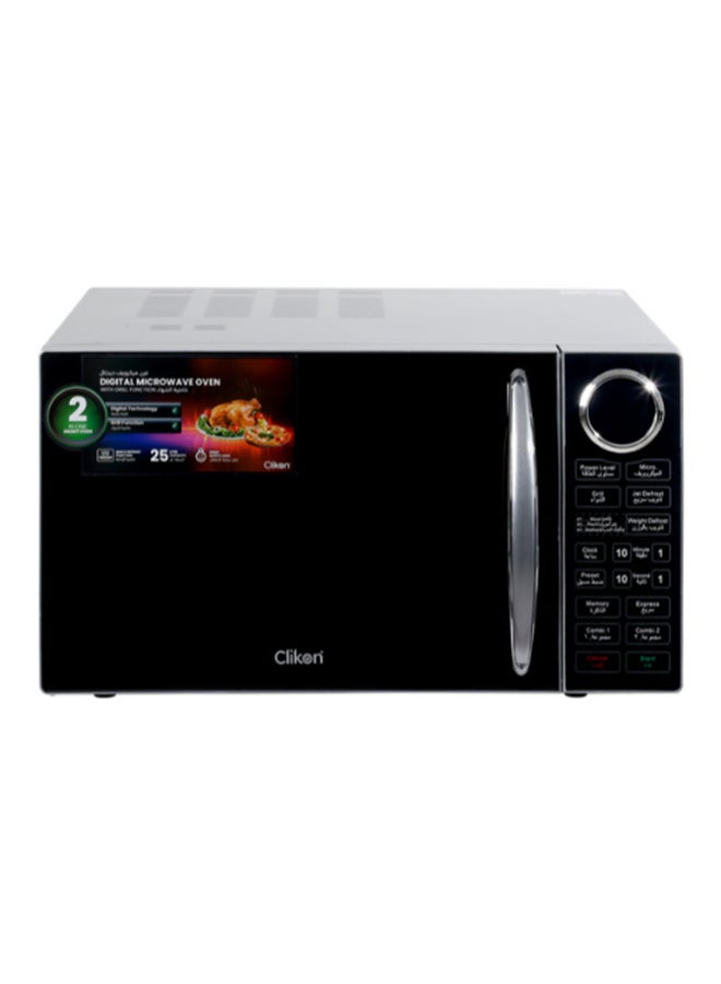 Digital Microwave Oven With Multiple Operations 25 L 1400 W CK4319 Dark Grey