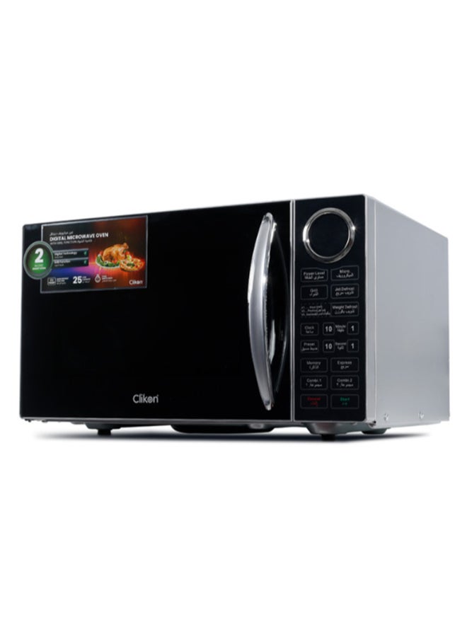 Digital Microwave Oven With Multiple Operations 25 L 1400 W CK4319 Dark Grey