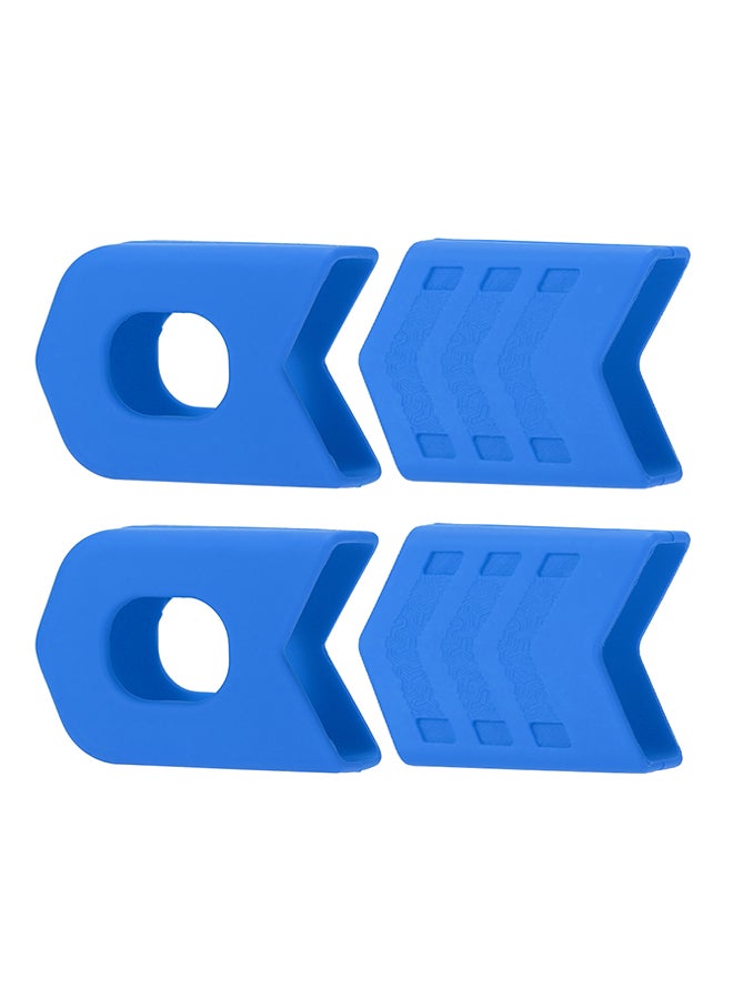 4-Piece MTB Road Bicycle Cycling Crankset Crank Protective Sleeve Cover