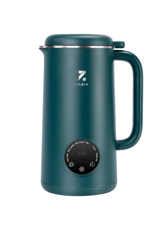 Multi-Funtional Juice Blender & Electric Kettle with 10 Stainless Steel Blades, 4 Blending Modes & 600ml and Capacity BPA-Free MB601  - Green