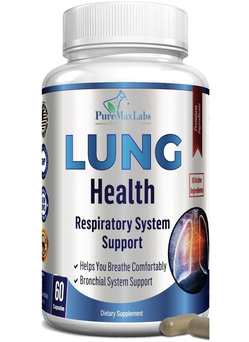 Lung Health Respiratory System Support 60 Capsules