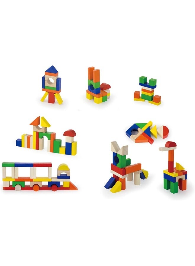 100-Piece Colorful Block Set