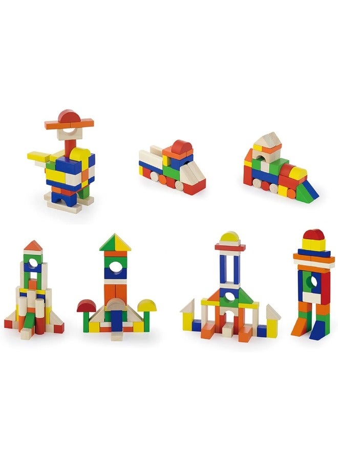 100-Piece Colorful Block Set