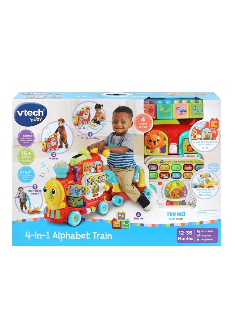 Baby 4-in-1 Alphabet Train