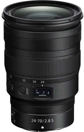 Nikkor Z 24-70mm F/2.8 S Plastic Wide Angle Camera Lens 2.7inch Black