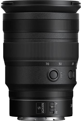 Nikkor Z 24-70mm F/2.8 S Plastic Wide Angle Camera Lens 2.7inch Black