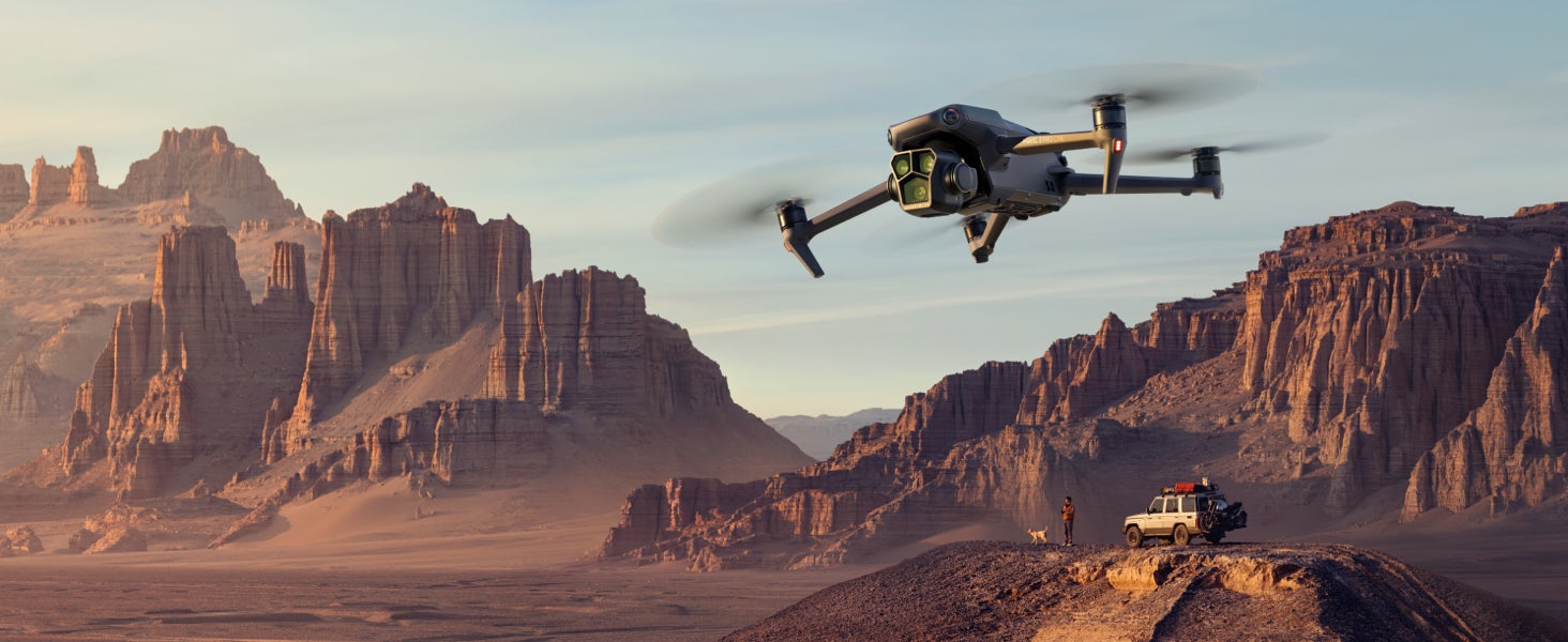 Mavic 3 Pro Cine With RC Pro, Flagship Triple-Camera Drone, Tri-Camera Apple ProRes Support With 1TB storage, 3 Flight Batteries, MOIAT Certified - UAE Version With Official Warranty Support