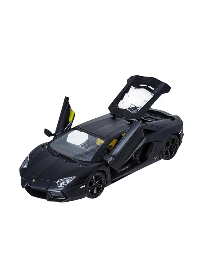 1:18 Scale Model Car Classic Scale Lamborghini Vehicles Model, Metal Alloy Pull Back Diecast Toy car Collectable Model Car with Sound and Light for Kids Boy Girl Gift