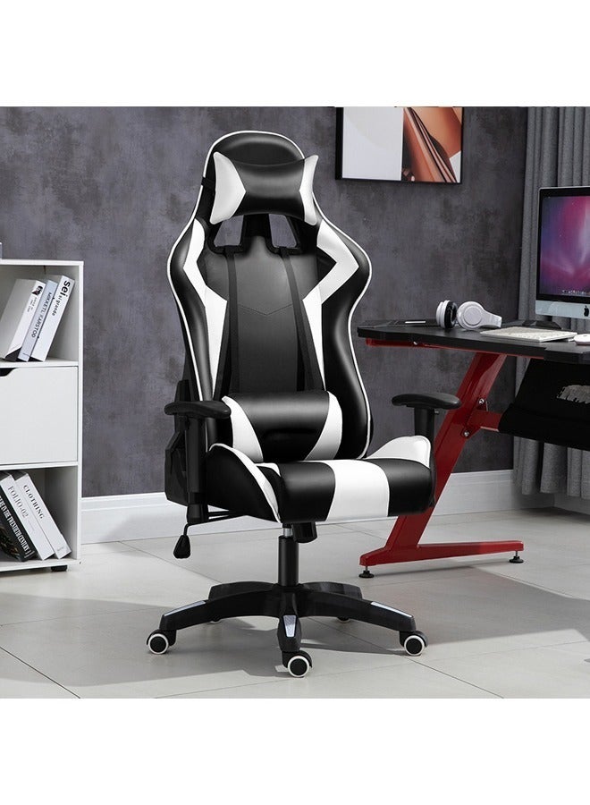 Modern PC Gaming, Office Computer and Anchor Chair with Bluetooth Speaker