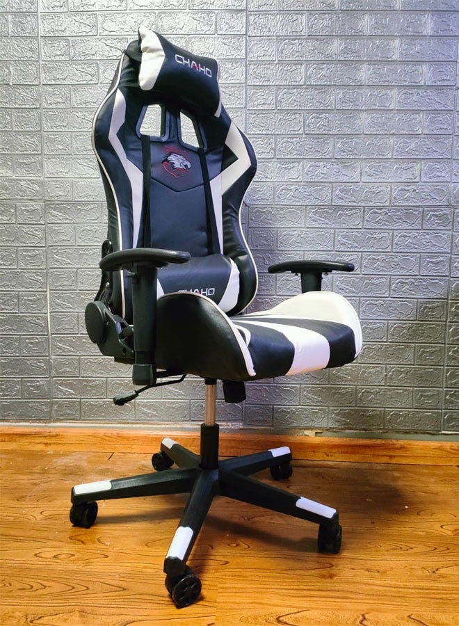 Modern PC Gaming, Office Computer and Anchor Chair with Bluetooth Speaker