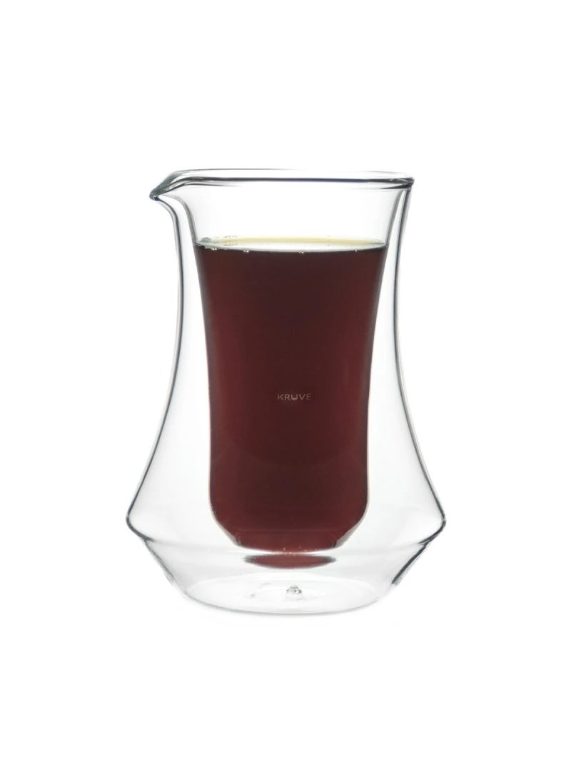 Pique Coffee Carafe, Double-Walled Hand-Blown Borosilicate Glass, Precision Pouring - 300ml