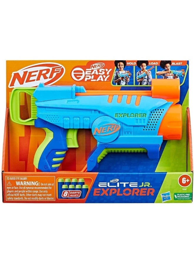 Elite Junior Explorer Easy-Play Foam Blaster – Kids Outdoor Action Toy Gun
