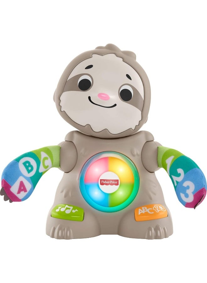 Linkimals Learning Toy Smooth Moves Sloth with Interactive Music and Lights for Infants and Toddlers