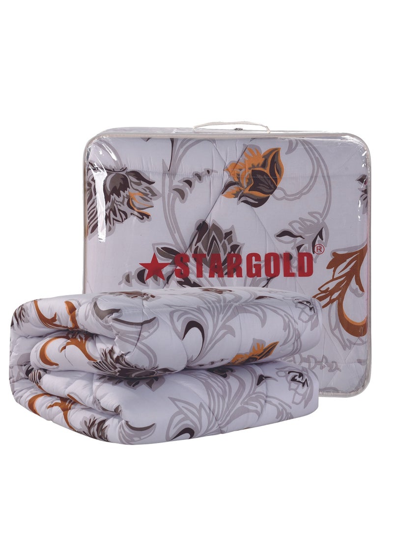 Comforter Extra Soft King Size Microfiber Printed 4 Pieces Set