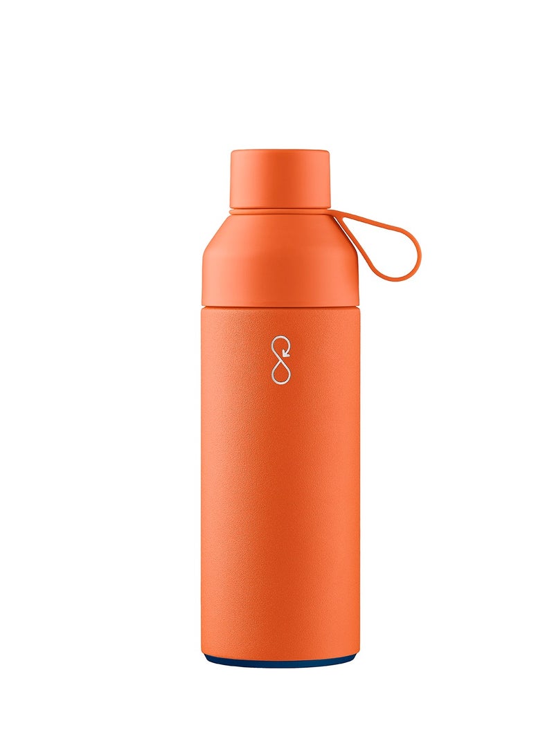Eco-Friendly Stainless Steel Reusable Water Bottle Leakproof BPA Free Dishwasher Safe Double Wall Vacuum Insulated Thermos Flask - Sun 500ml