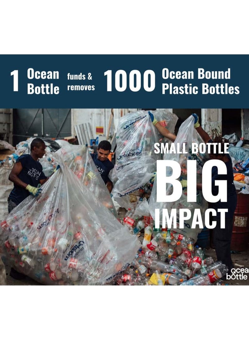 Eco-Friendly Stainless Steel Reusable Water Bottle Leakproof BPA Free Dishwasher Safe Double Wall Vacuum Insulated Thermos Flask - Sun 500ml