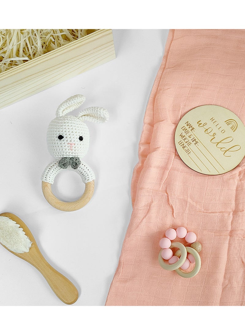 Newborn Baby Shower Gift Set This beautiful gift set is the perfect way to welcome a new baby into the world