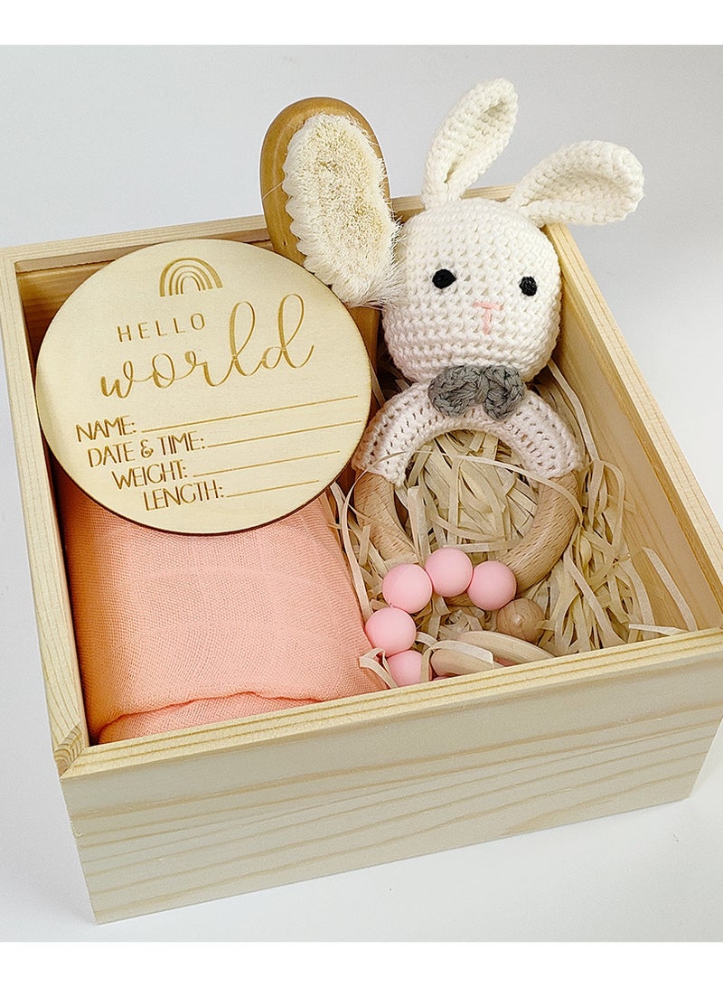 Newborn Baby Shower Gift Set This beautiful gift set is the perfect way to welcome a new baby into the world