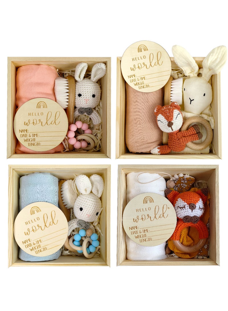 Newborn Baby Shower Gift Set This beautiful gift set is the perfect way to welcome a new baby into the world