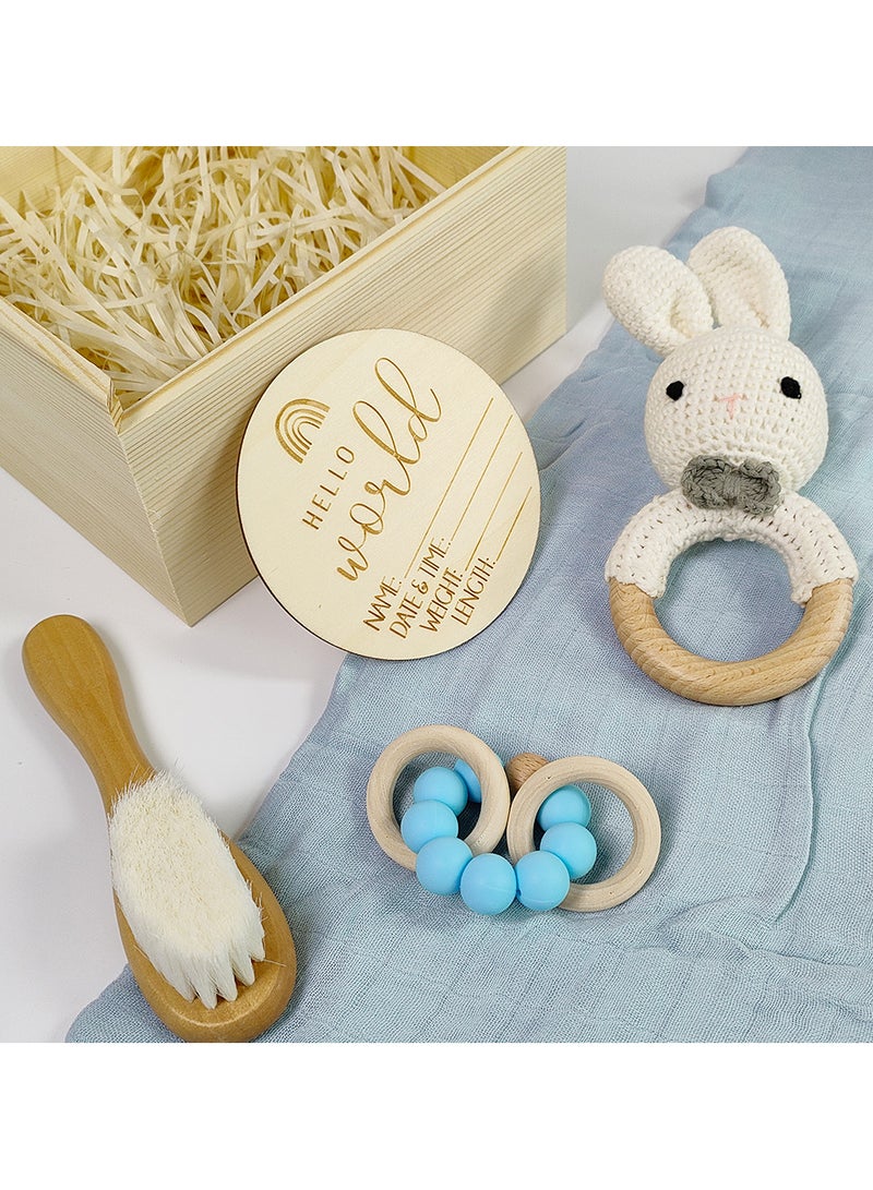 Newborn Baby Shower Gift Set This beautiful gift set is the perfect way to welcome a new baby into the world