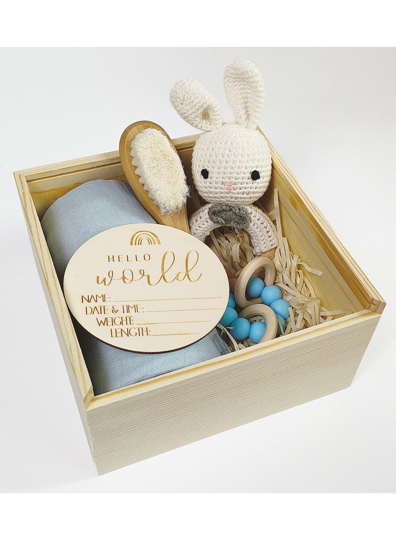 Newborn Baby Shower Gift Set This beautiful gift set is the perfect way to welcome a new baby into the world