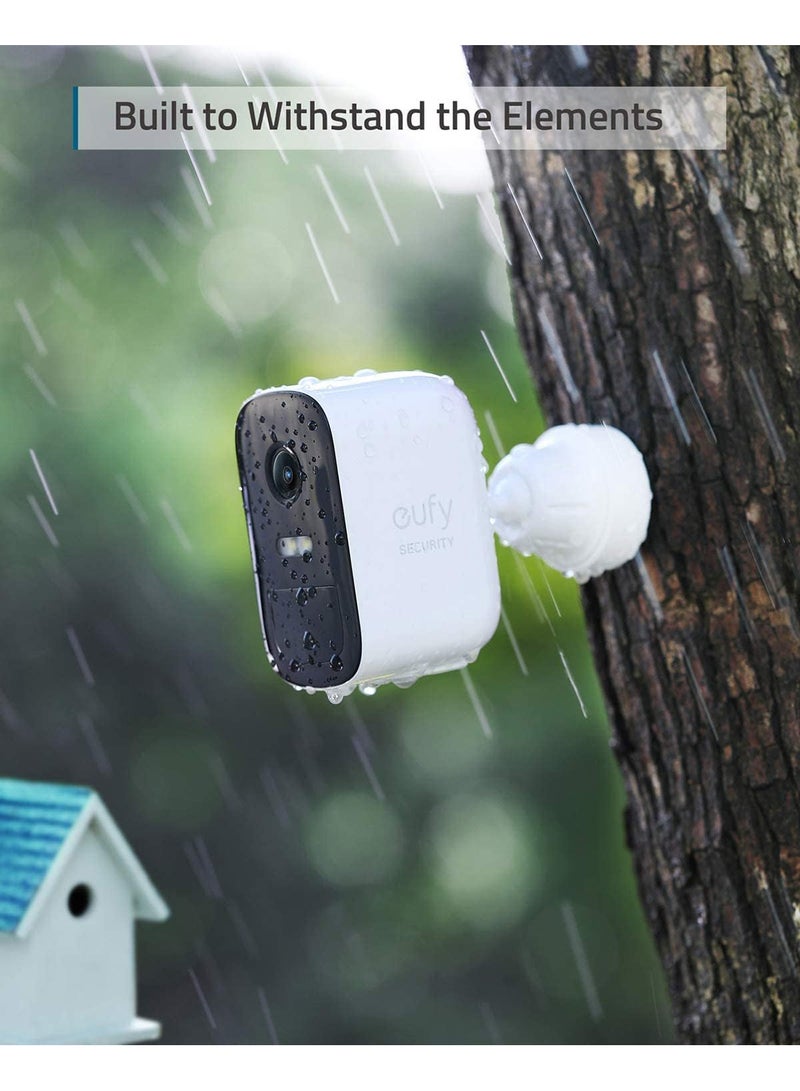 Security, eufyCam 2C Pro, Wireless Home Security System with 2K Resolution, 180-Day Battery Life, HomeKit Compatibility, IP67, Night Vision, and No Monthly Fee