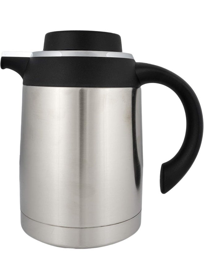 Stainless Steel Regal Flask Silver/Black