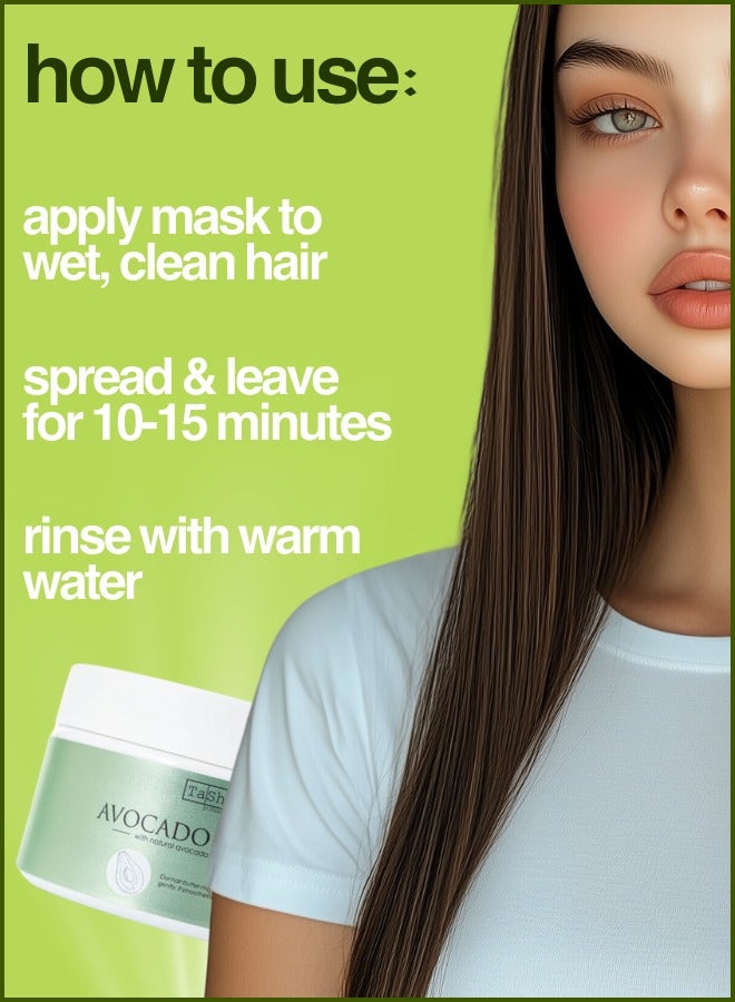 Hair Mask for Soft And Strength With Avocado & Coconut Oil, 300ml