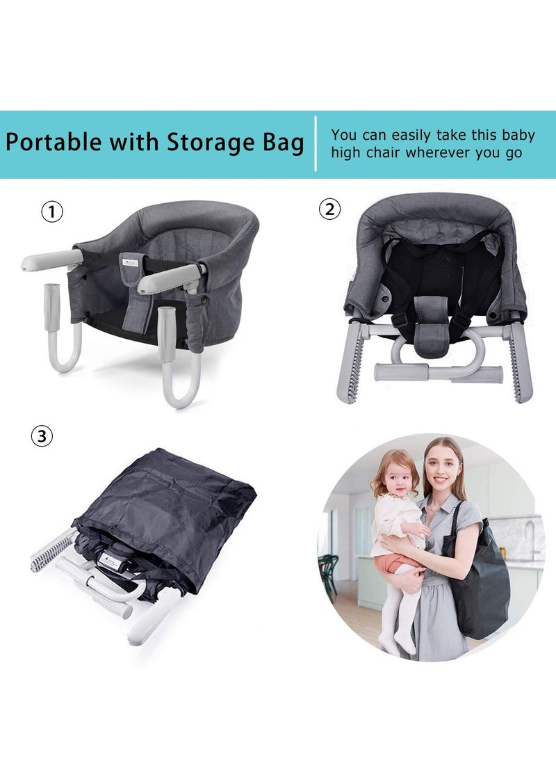 Clip On High Chair for Baby That Attaches to Table - Portable Highchair for Travel and Eating