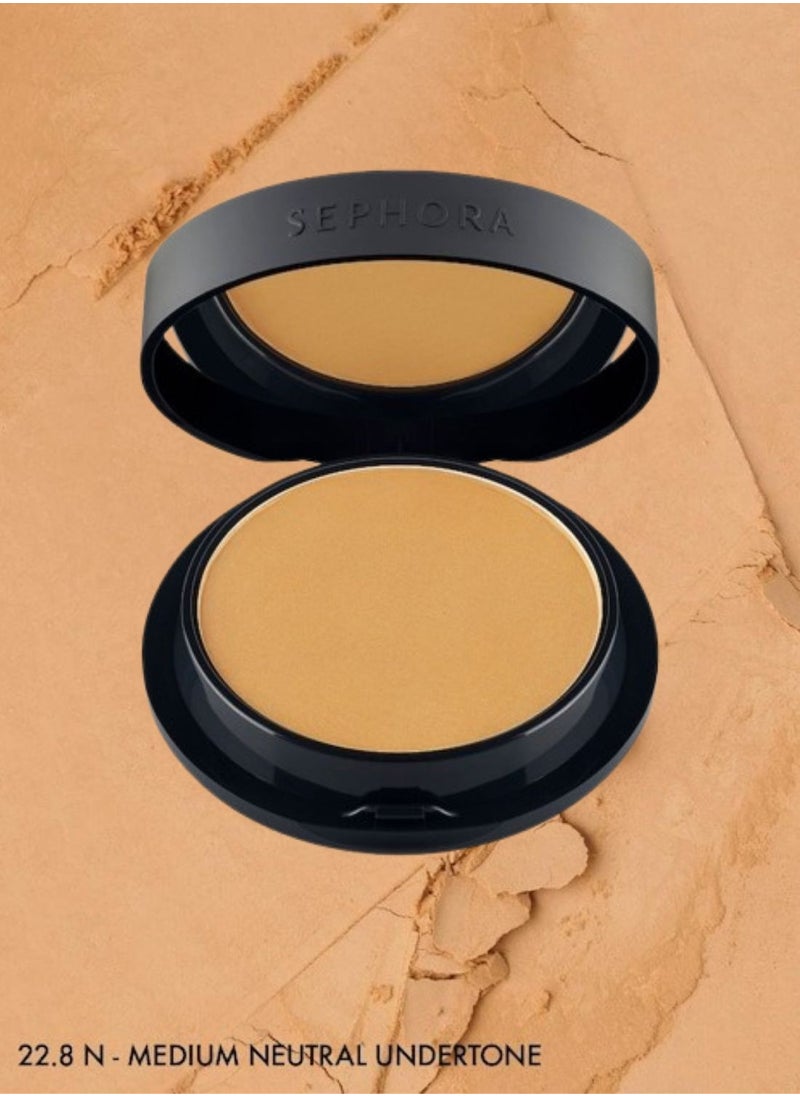 SEPHORA COLLECTION Best Skin Ever Matte Powder Foundation 22.8N Medium - medium, neutral undertone (7.5g)