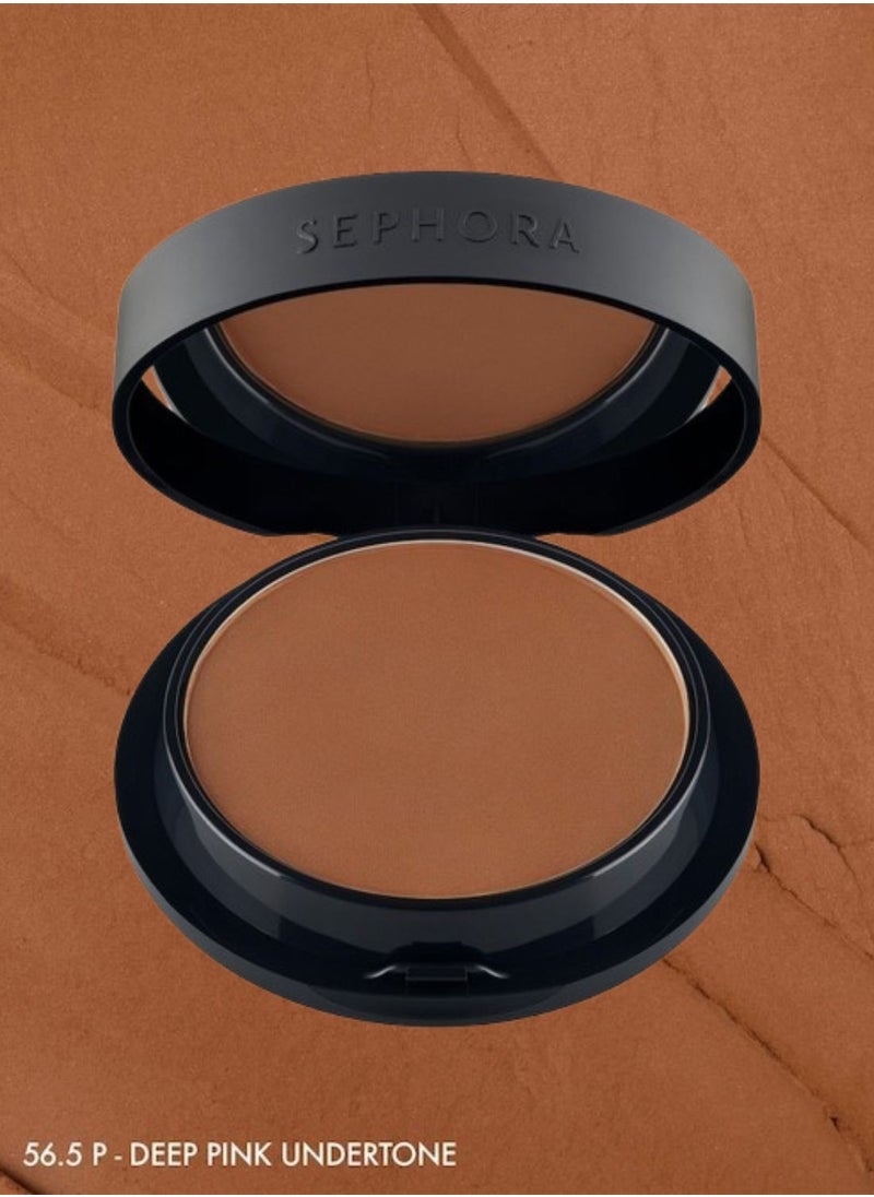 SEPHORA COLLECTION Best Skin Ever Matte Powder Foundation 56.5P Deep - deep, pink undertone (7.5g)