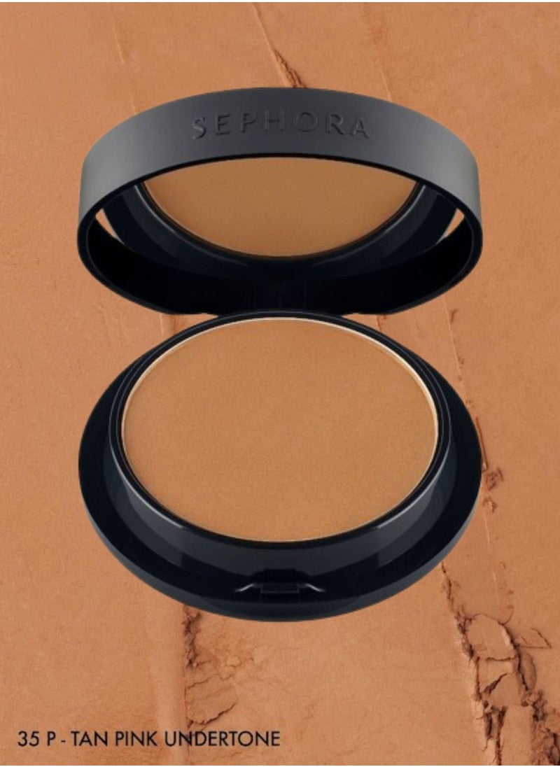 SEPHORA COLLECTION Best Skin Ever Matte Powder Foundation 35P Tan - tan, pink undertone (7.5g)