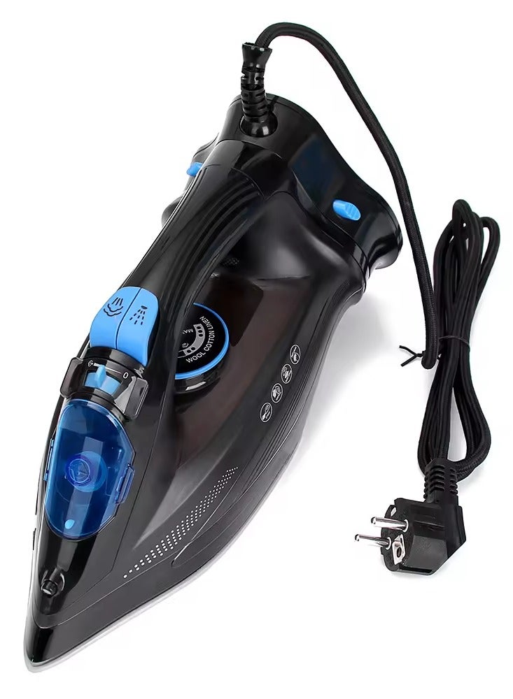 Ceramic Soleplate Cordless Steam Iron With 2400.W-IN301/Black