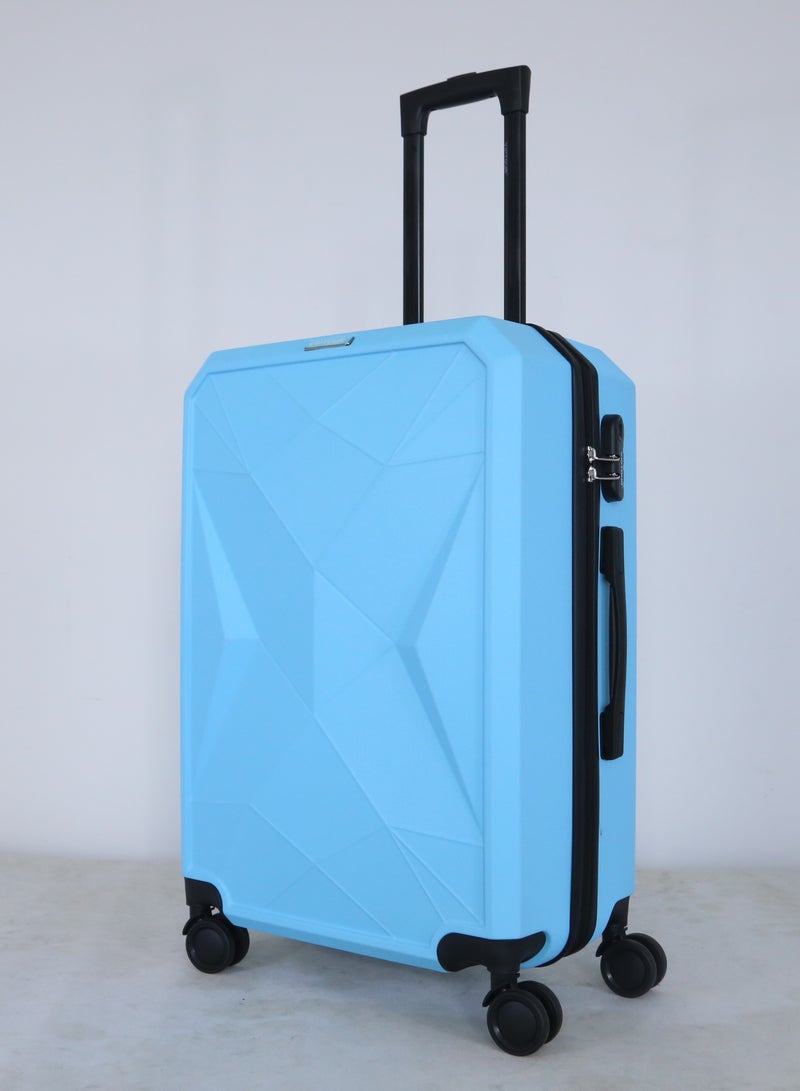 Luggage Set 3Pcs ABS Trolley Bag Set With Number Lockable System