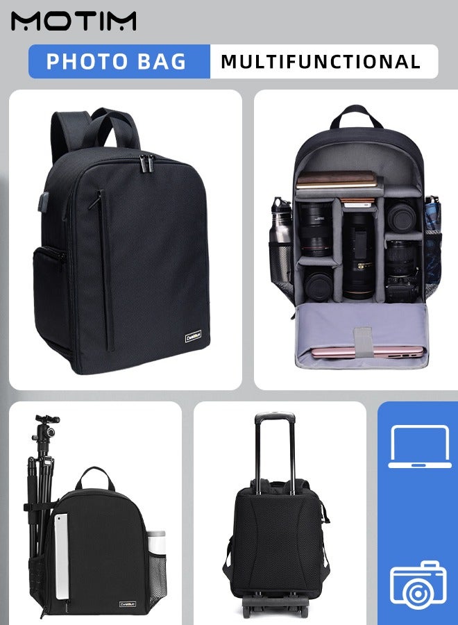 Camera Backpack with 15.6